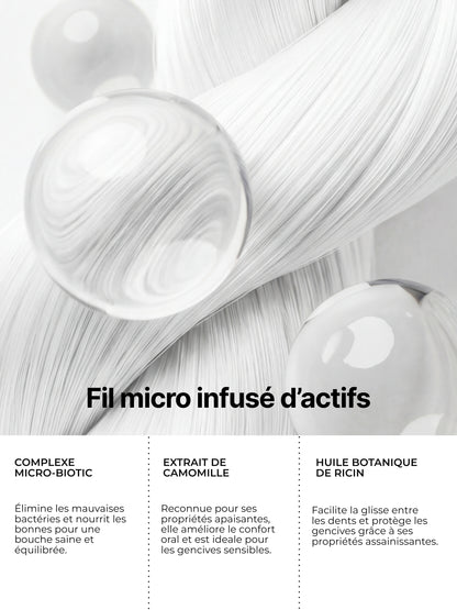 Mikro-infundierte Zahnseide