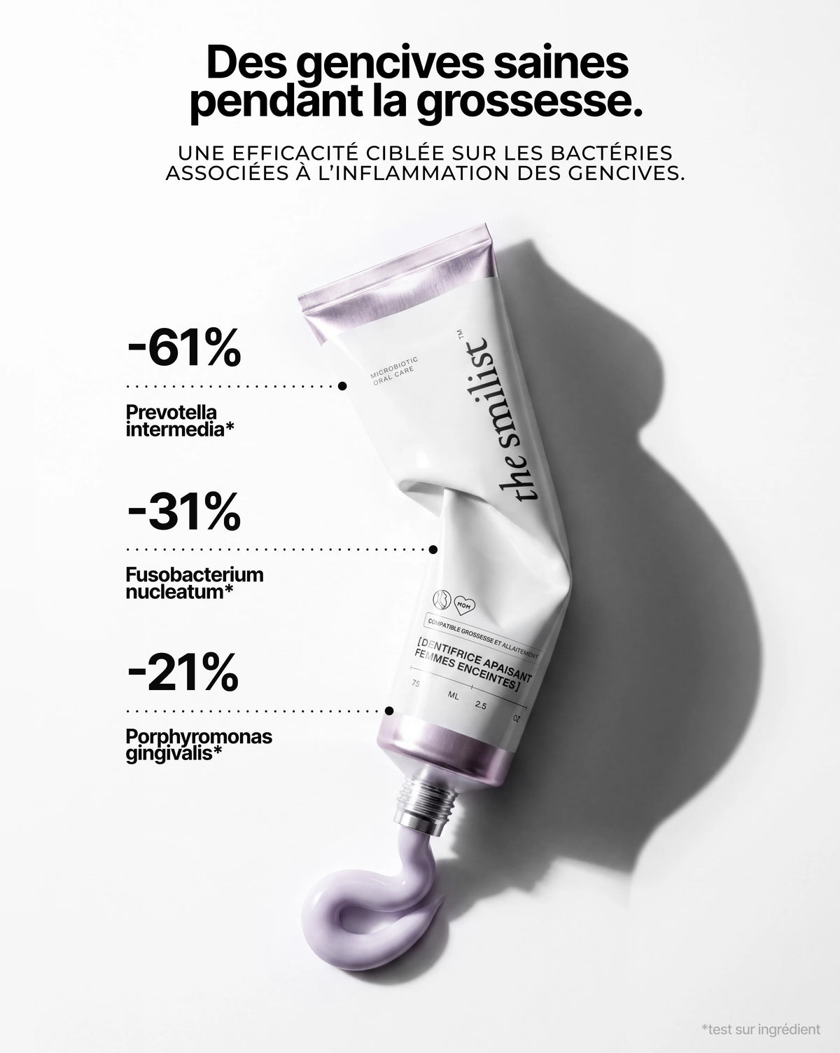 Dentifrice Apaisant Femmes Enceintes