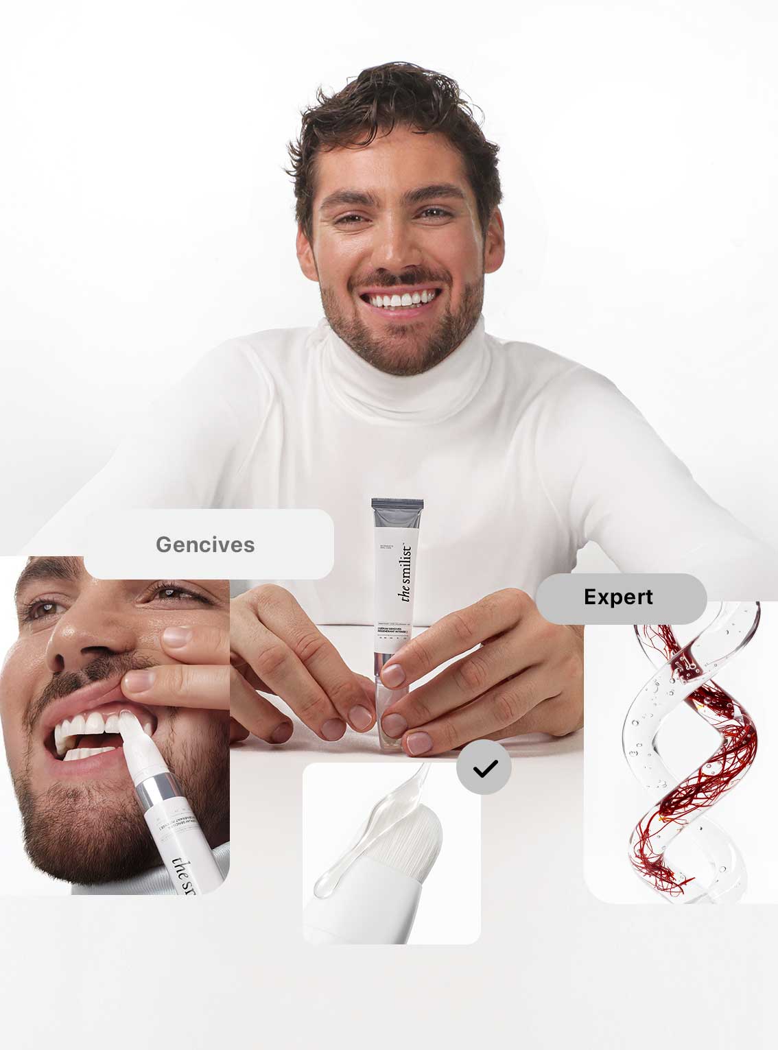 Healthy and soothed gums in 4 weeks.