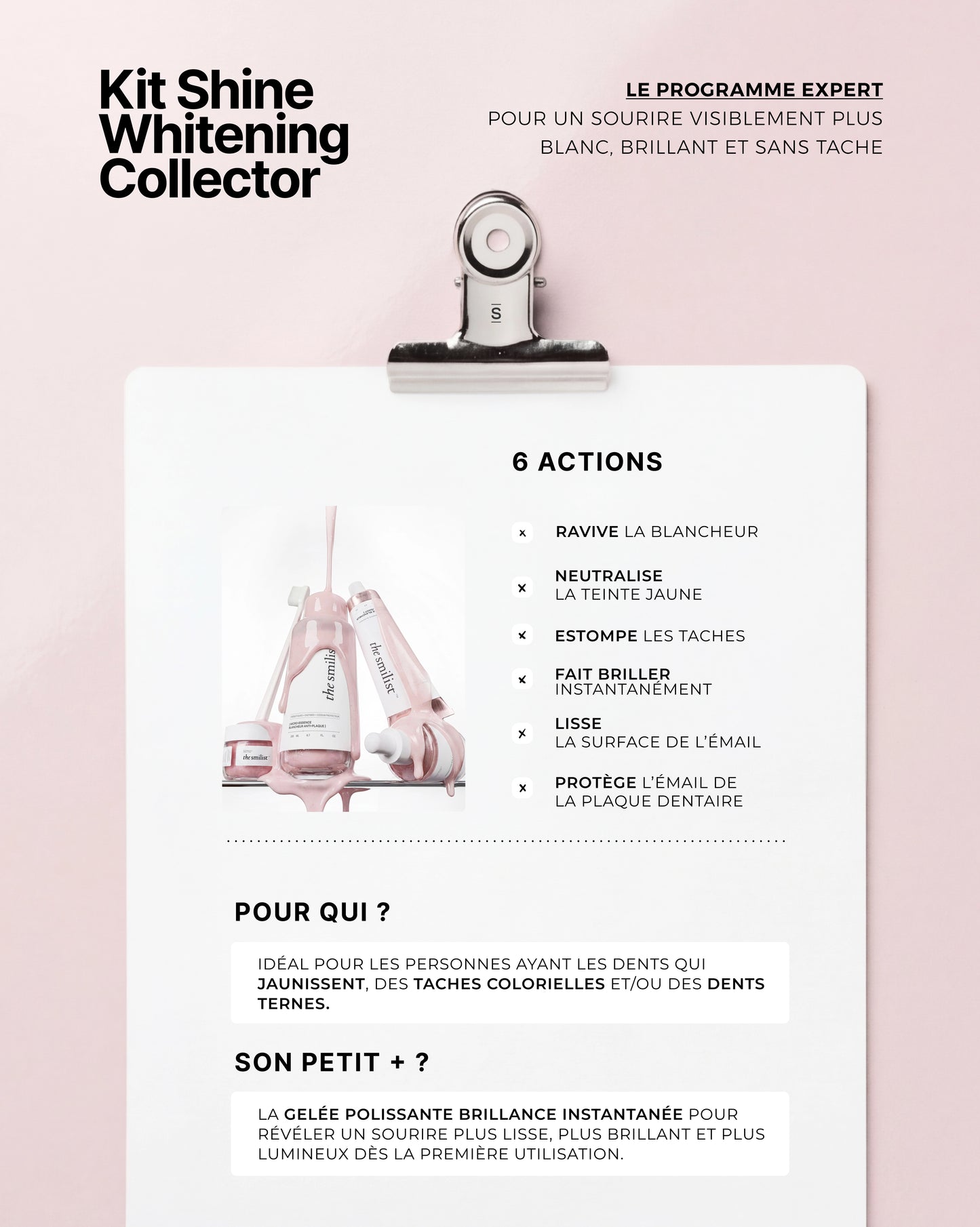 Kit Shine Whitening Collector