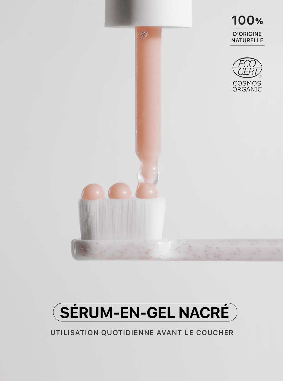 Whitening night enamel serum